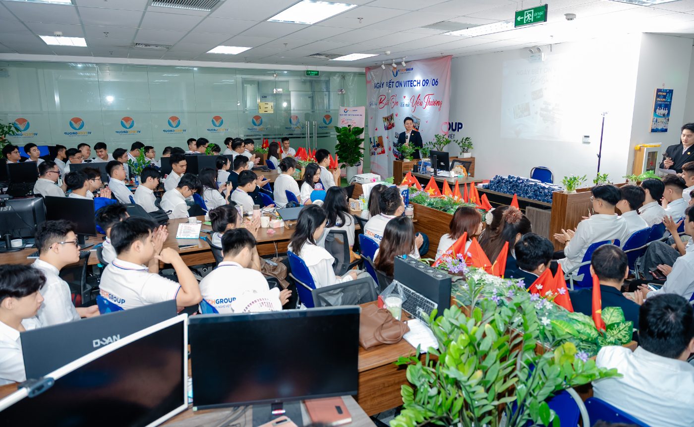 Ngày Biết Ơn ViTechGroup 2026: Khi Những Lời Cảm Ơn Kết Nối Cả Một Tập Thể